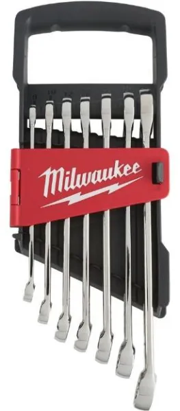Milwaukee U-ringnyckelsats 7-delad