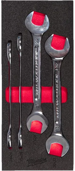 Milwaukee Fastnyckelsats Toolguard™ 4-delad