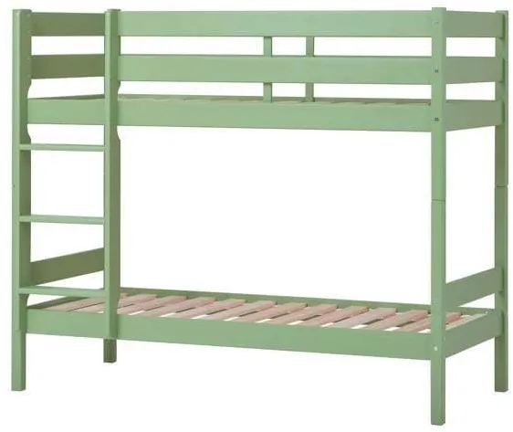 Hoppekids ECO Comfort våningssäng 70x160 cm - Ljusgrön