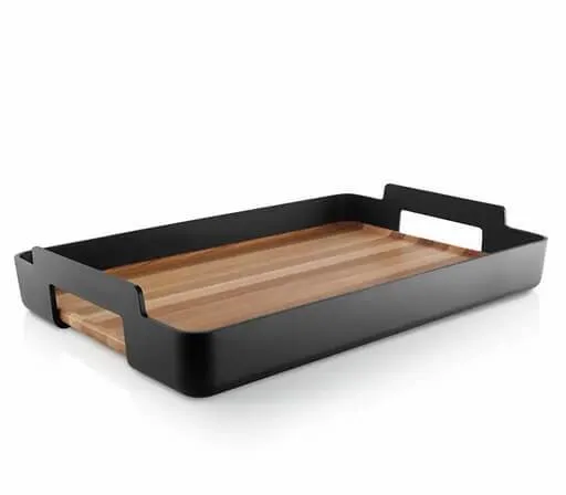 Rektangulärt serveringsfat Eva Solo Nordic Kitchen 50x34 cm - Kolförkolnad bambu