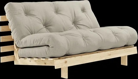 Karup Design Roots Bäddsoffa M. Madrass 140x200 914 Lin/Furu